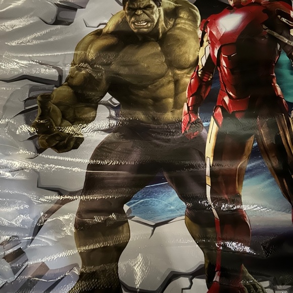 The Hulk & Iron Man Wall Sticker Super Hero - Picture 2 of 2